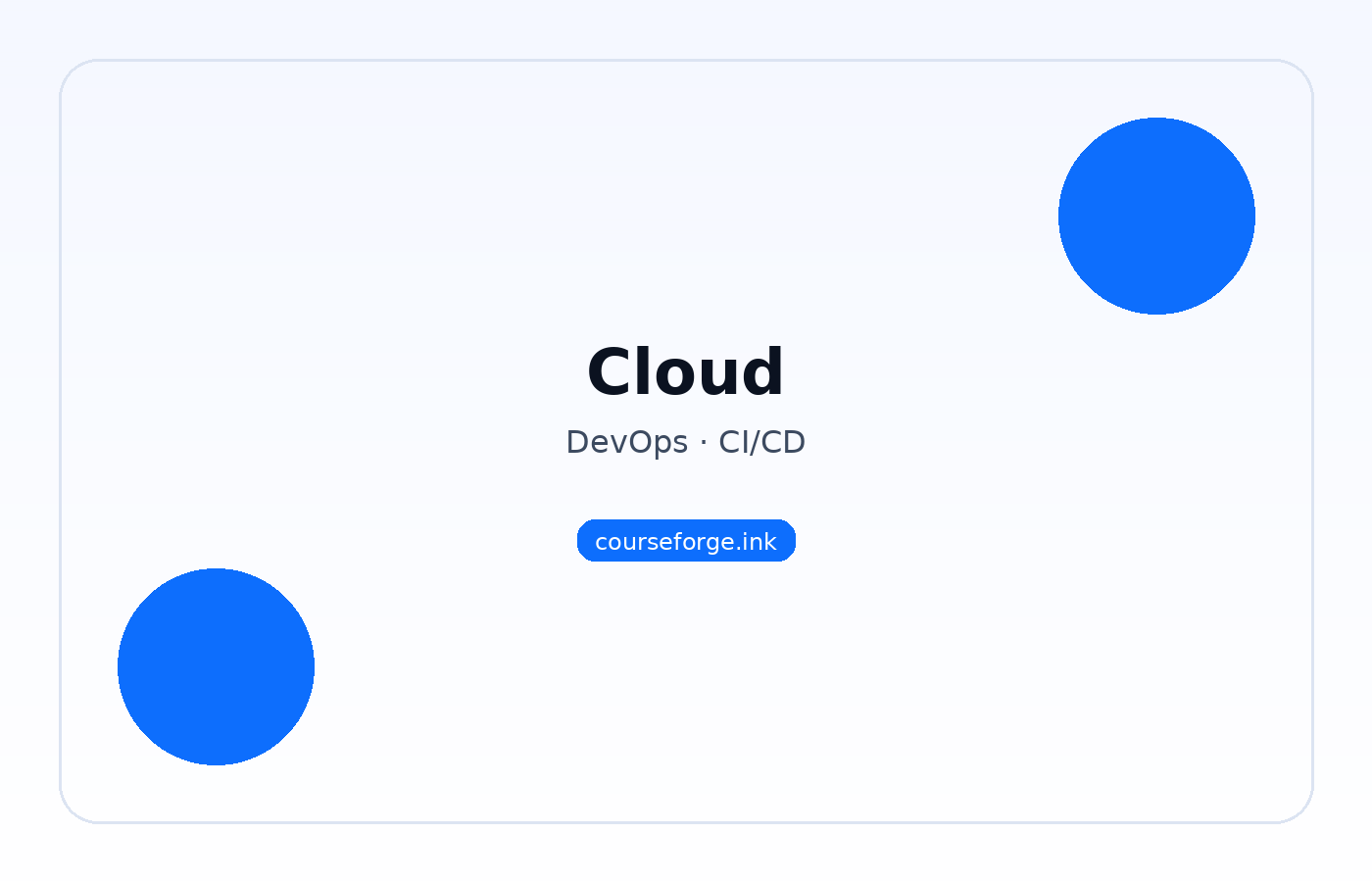 Cloud und DevOps Kurse