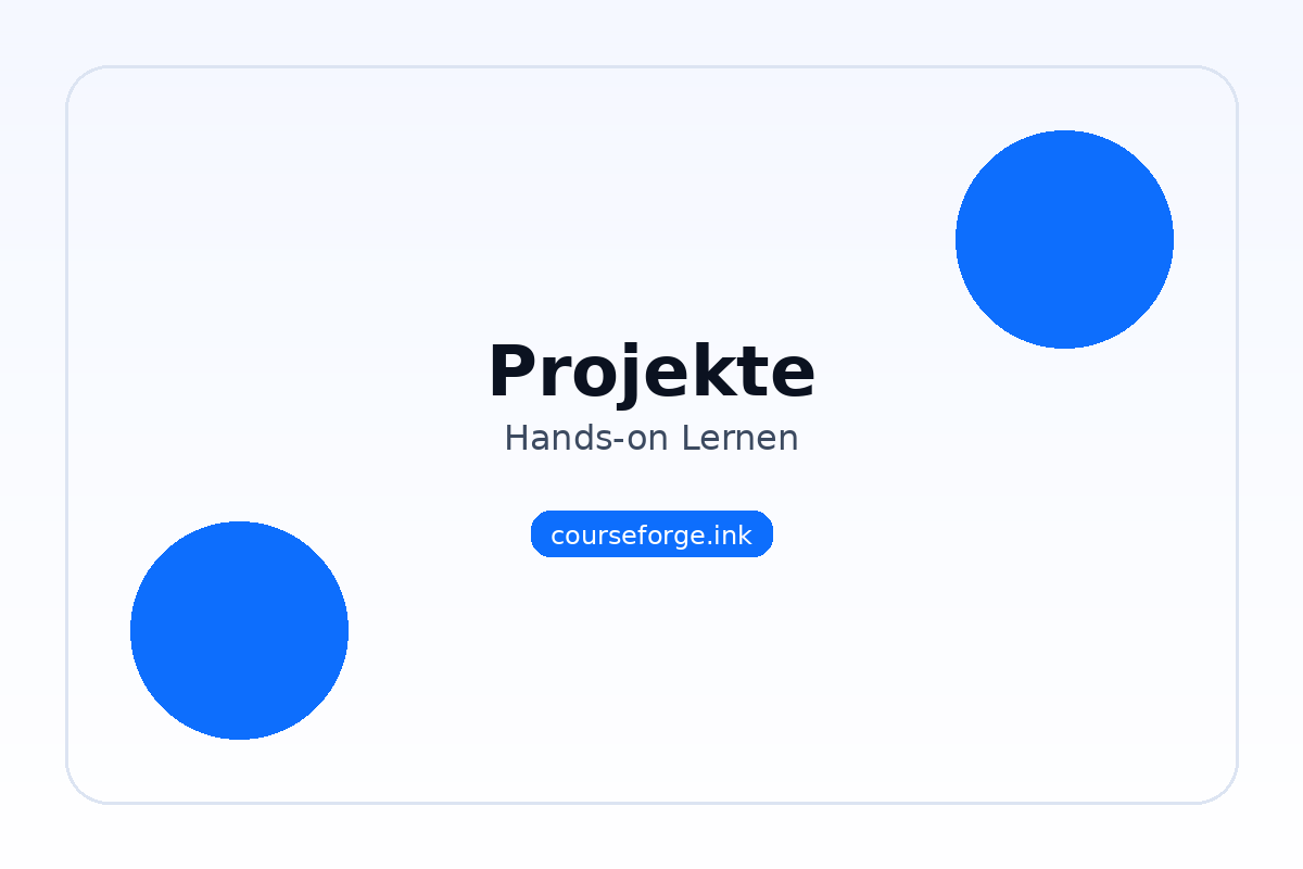 Projektbasiertes Lernen